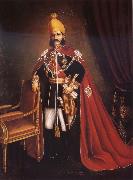 Maujdar Khan Hyderabad Nawab Sir Mahbub Ali Khan Bahadur Fateh Jung of Hyderabad and Berar china oil painting reproduction